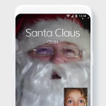 صور Video Call Santa