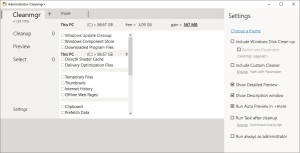 cleanmgr للكمبيوتر
