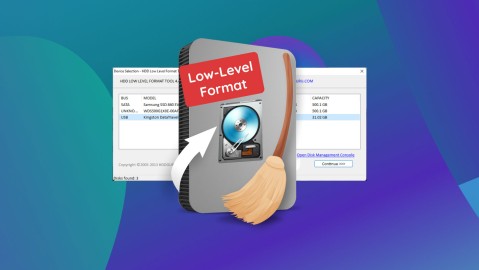 HDD Low Level Format Tool