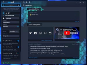 teamspeak client للكمبيوتر