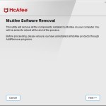 صور McAfee Removal Tool