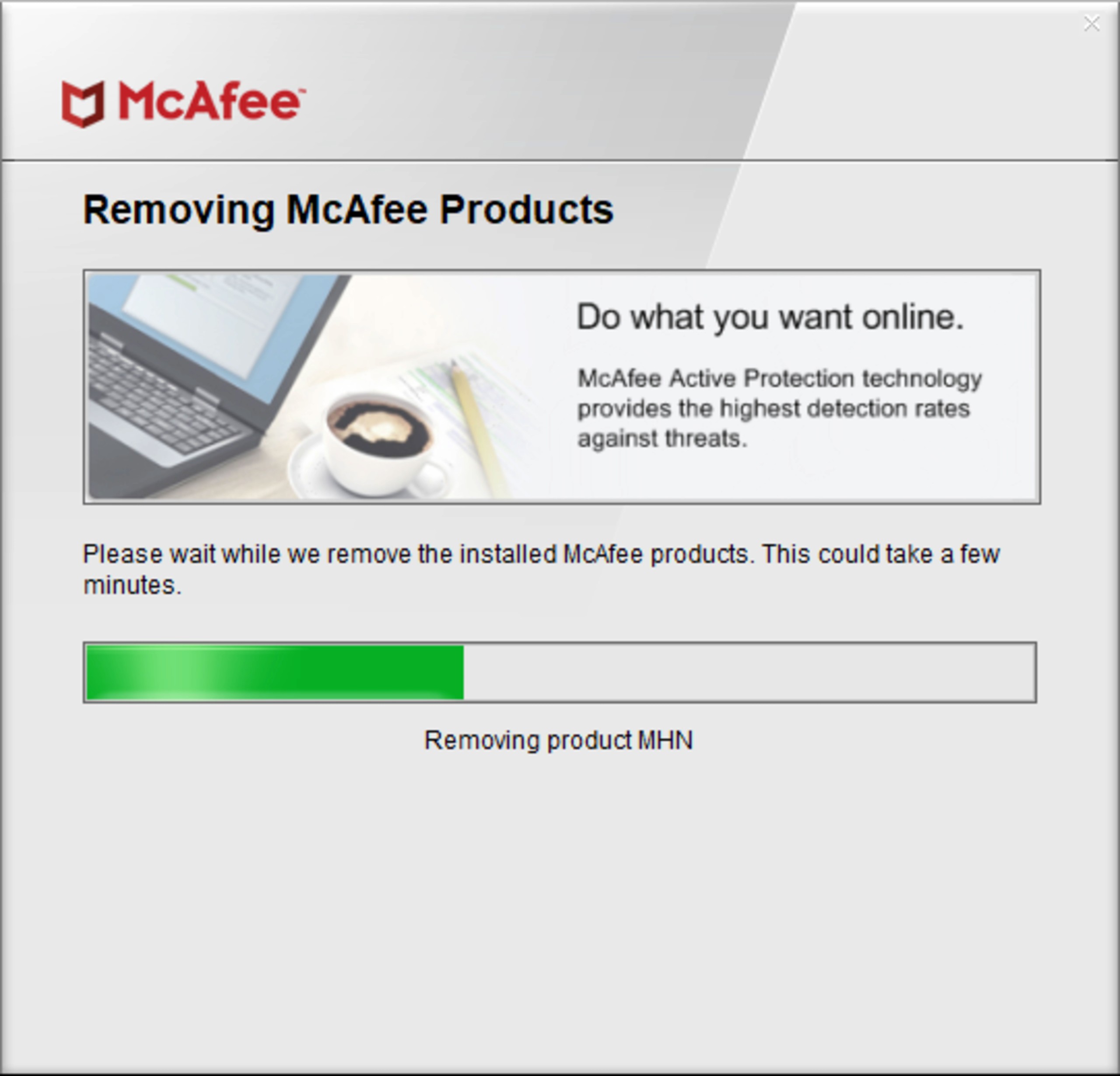 برنامج حذف مكافي من جذوره McAfee Removal Tool (MCPR) ميجا أب