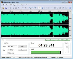 wave editor للكمبيوتر
