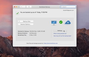 backblaze للكمبيوتر ماك