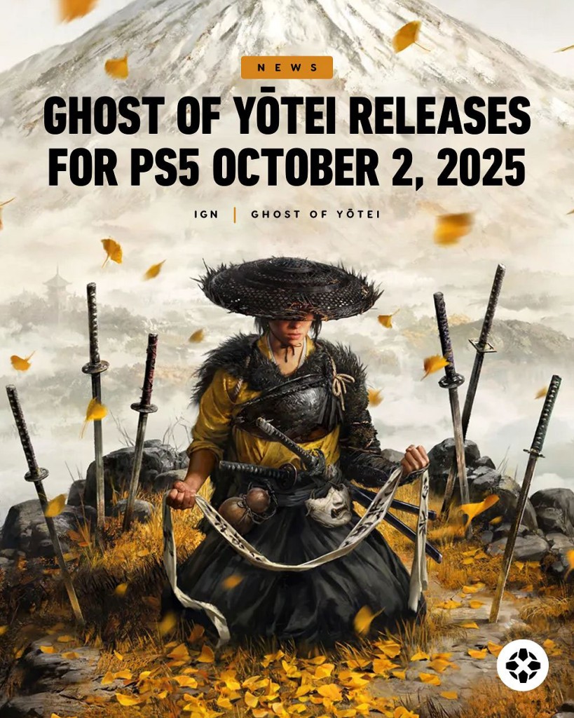 موعد اصدار لعبة ghost of yotei