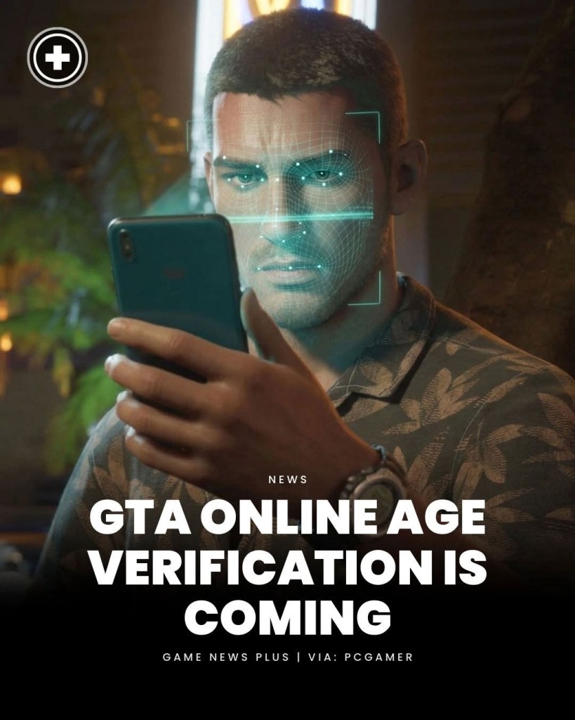 لعبة gta online ستتطلب التعرف على الوجه لتأكيد عمر اللاعب