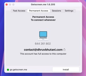 getscreen.me remote desktop للماك
