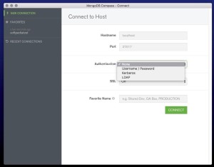 mongodb compass للماك