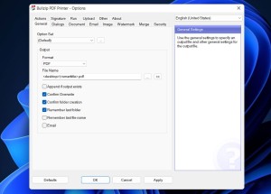bullzip pdf printer للكمبيوتر