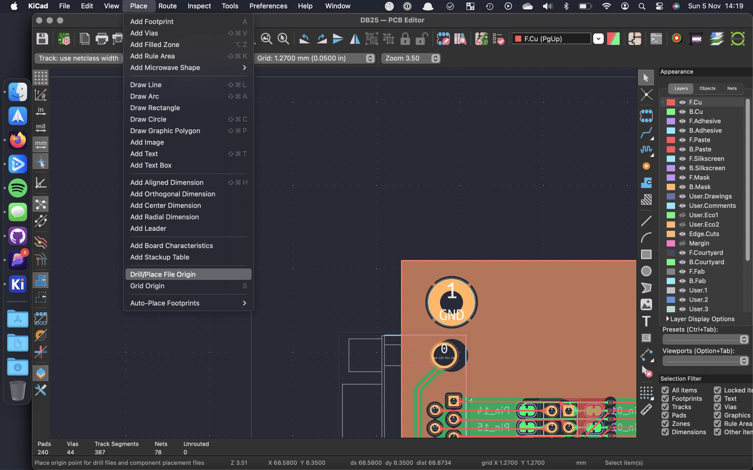 kicad للماك