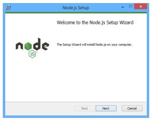 node.js للكمبيوتر