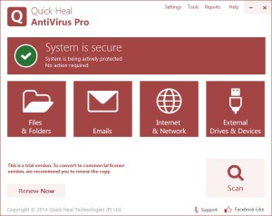 quick heal antivirus pro للكمبيوتر