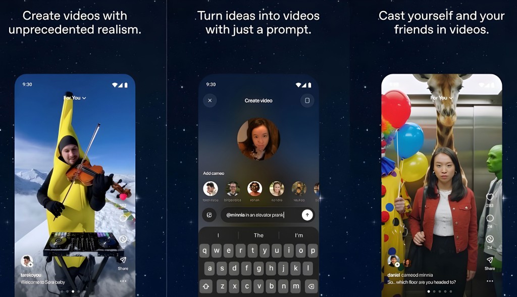 اصبح تطبيق sora لتعديل الفيديو من openai متوفر على اندرويد