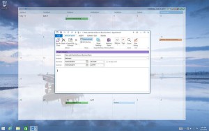 outlook on the desktop للكمبيوتر