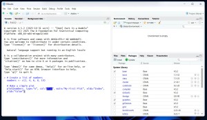rstudio للكمبيوتر